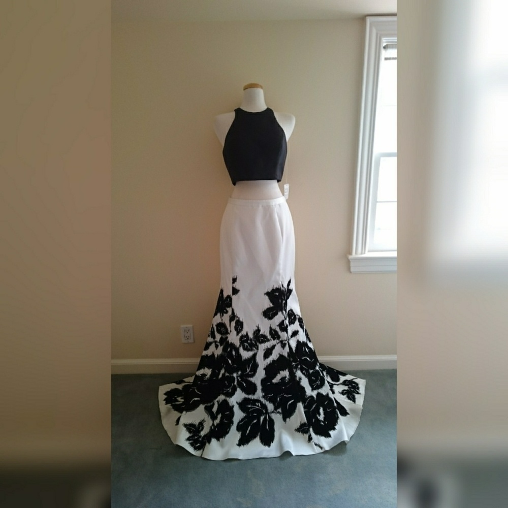 Two piece dress "Domino"